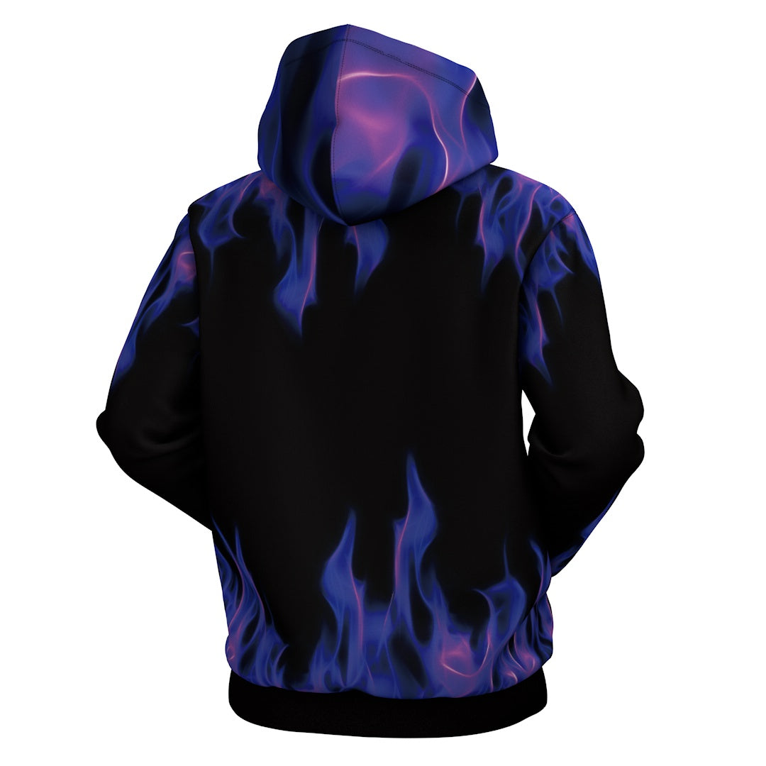 Purple Flame Hoodie