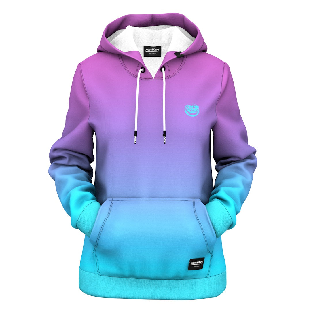 Purple Ice Women Hoodie