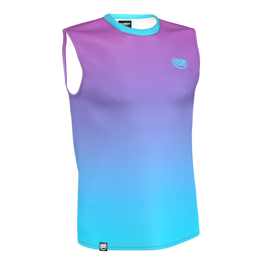 Purple Ice Sleeveless T-Shirt