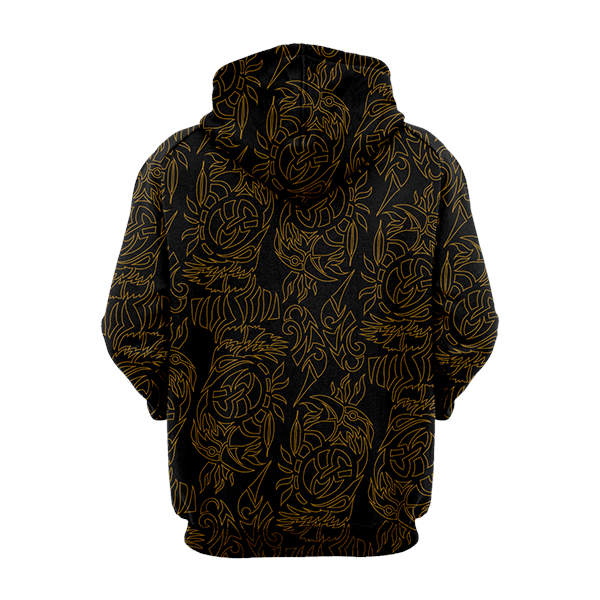 Carved Skull Hoodie