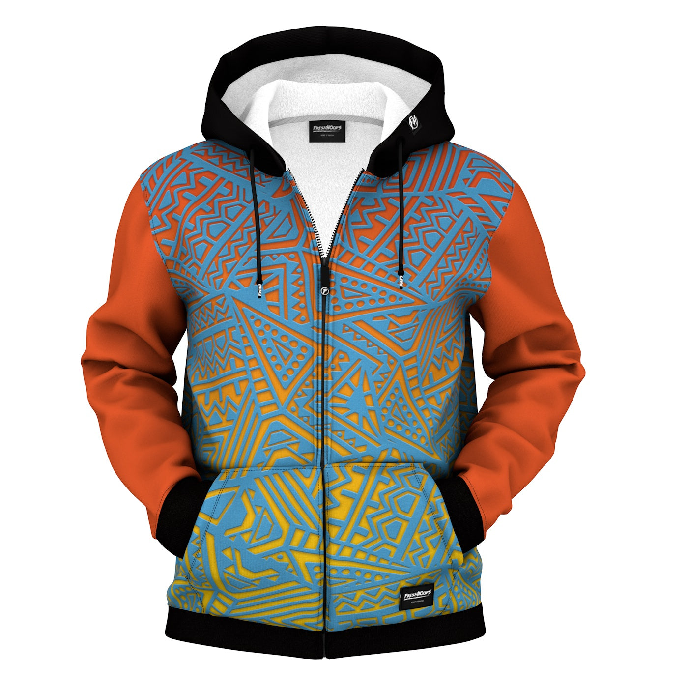 Sunset Zip Up Hoodie