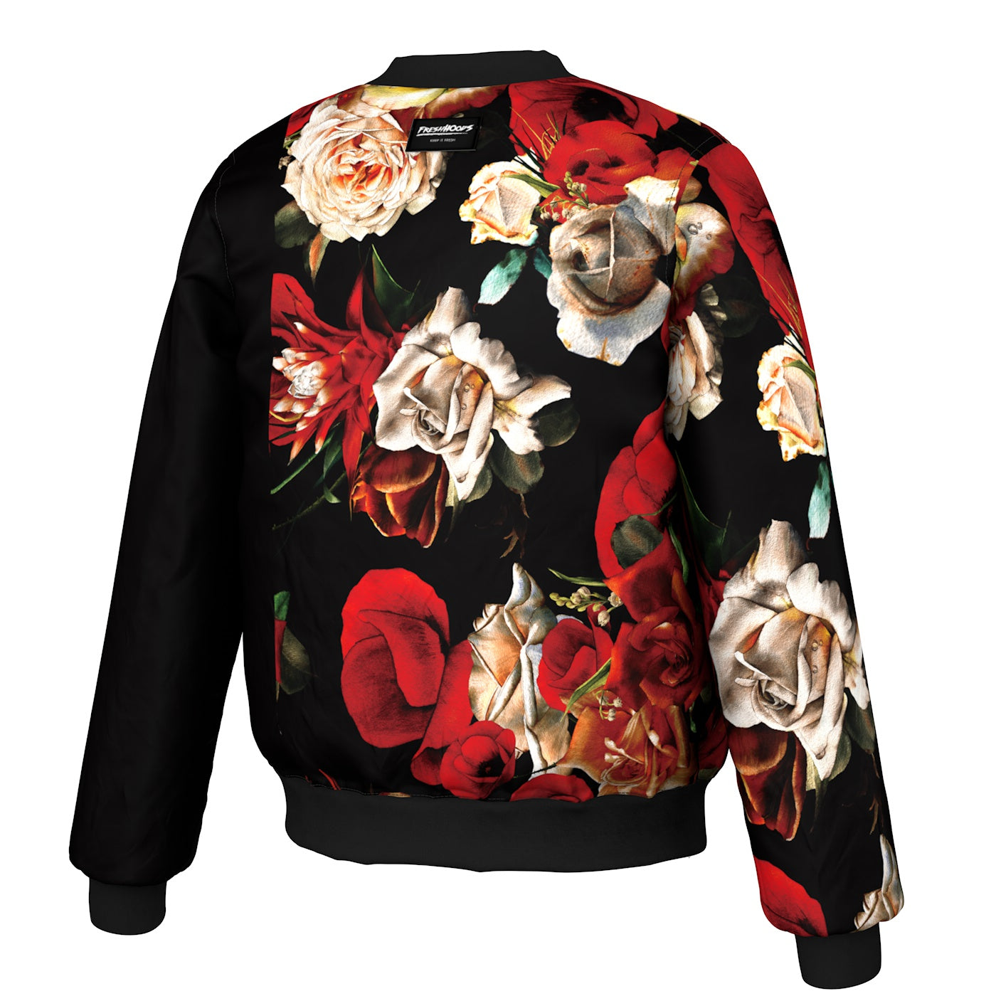 Antique Flowers Bomber Jacket