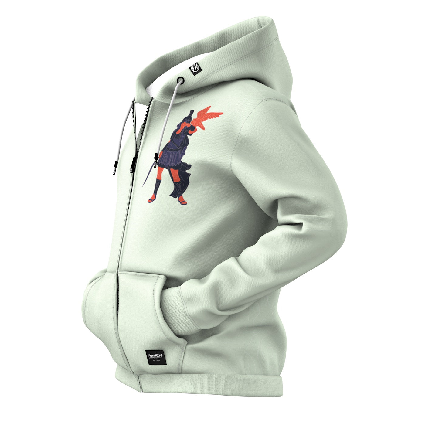 Athena Zip Up Hoodie