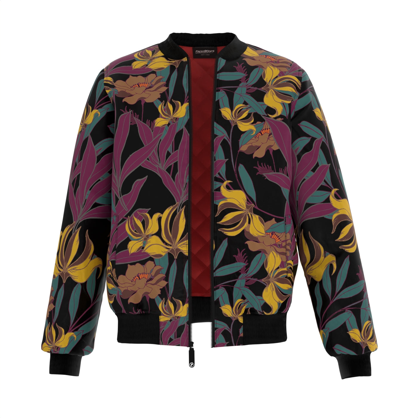 Autumn Jungle Bomber Jacket