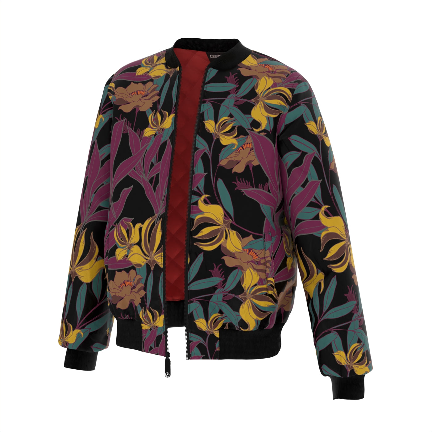 Autumn Jungle Bomber Jacket