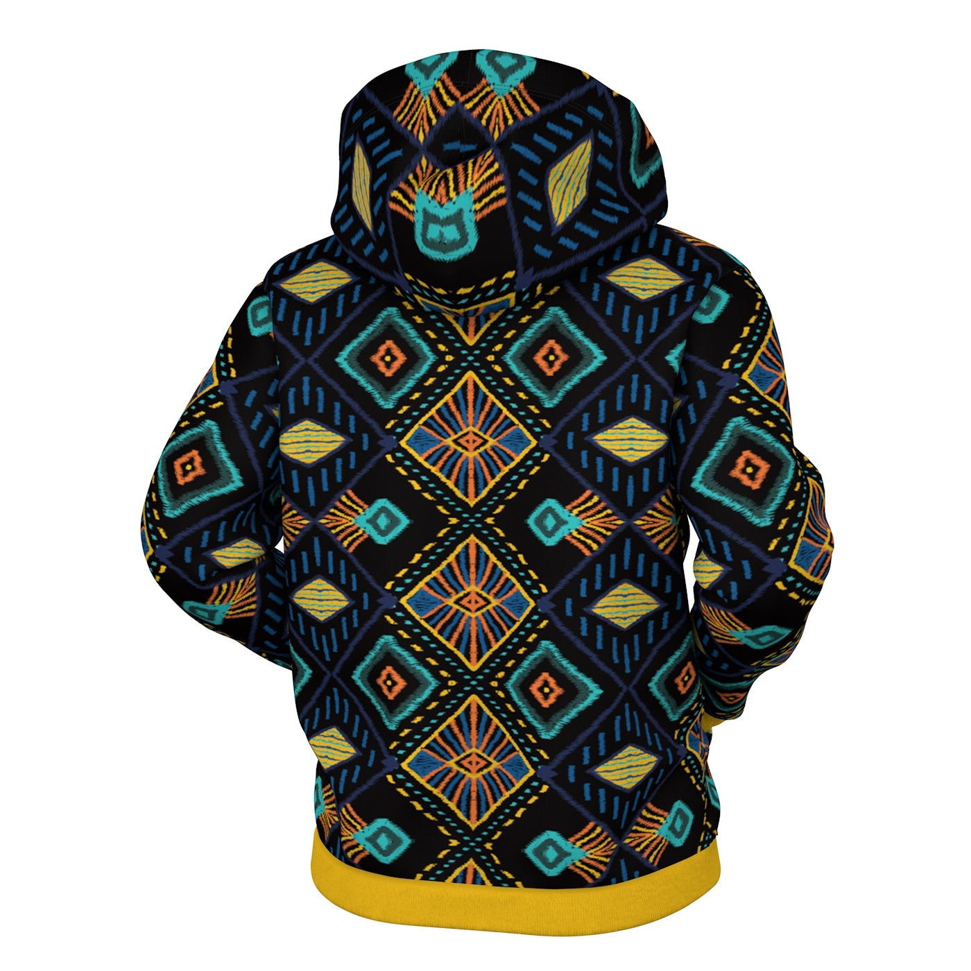 Batik Zip Up Hoodie