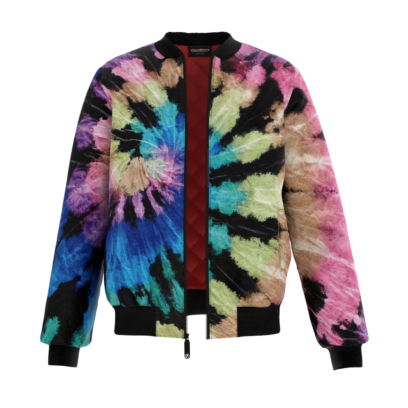 Black Sunrise Bomber Jacket