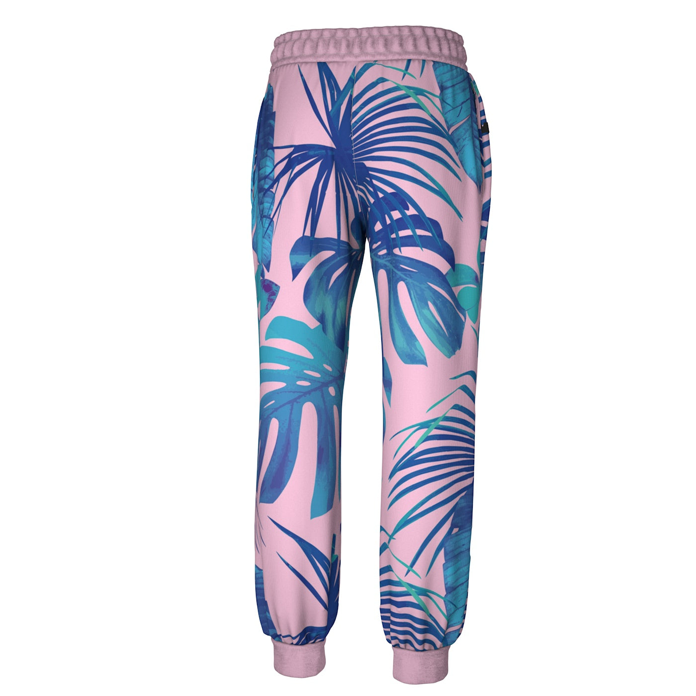 Blue Monstera Sweatpants