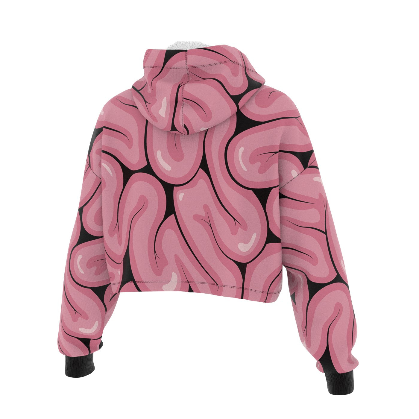 Brainwash Cropped Hoodie