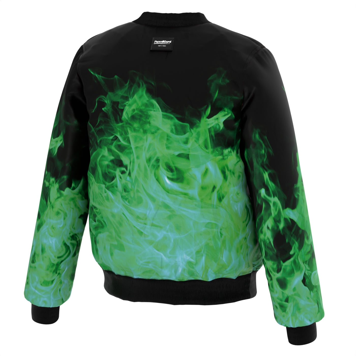 Burning Skull Bomber Jacket