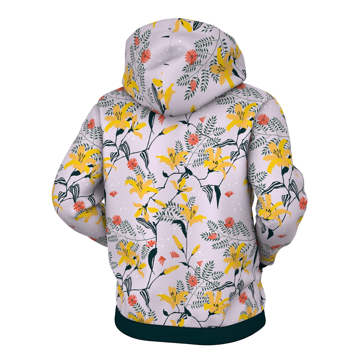 Cultural Lily Zip Up Hoodie