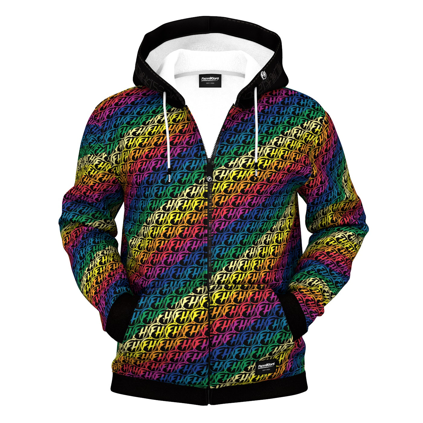 FH Pride Zip Up Hoodie