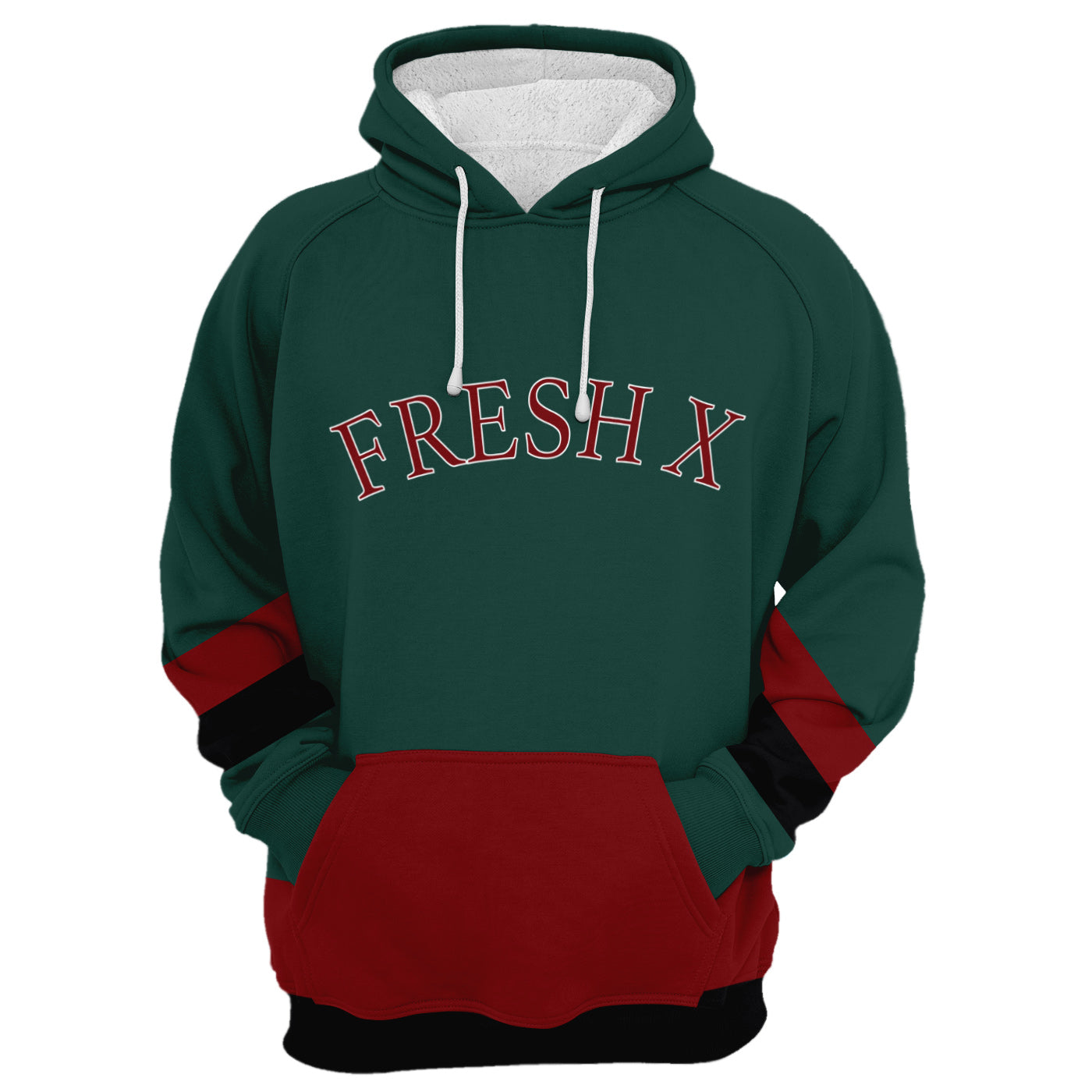 Fresh X Tricolor Hoodie