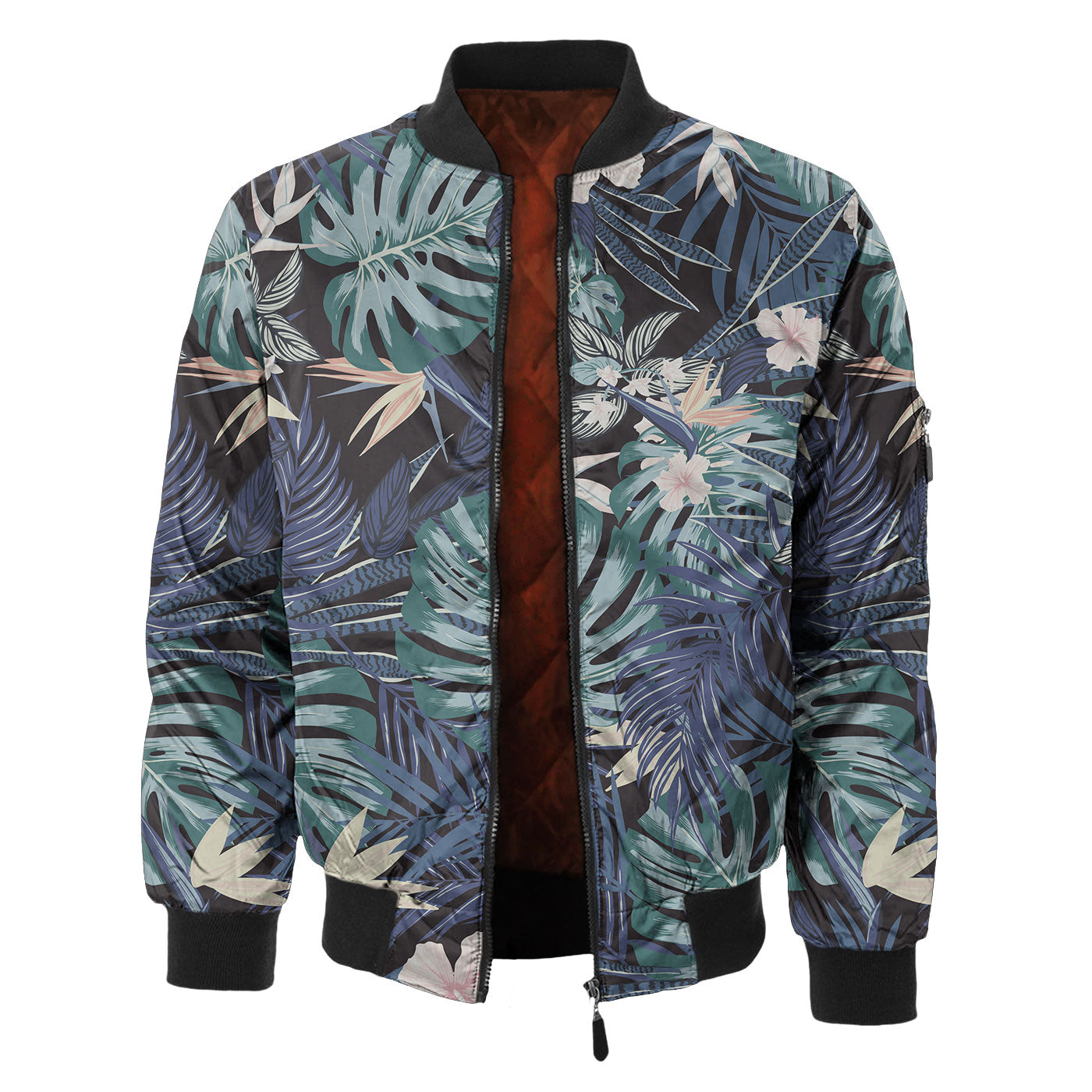 Dark Rosemallows Bomber Jacket