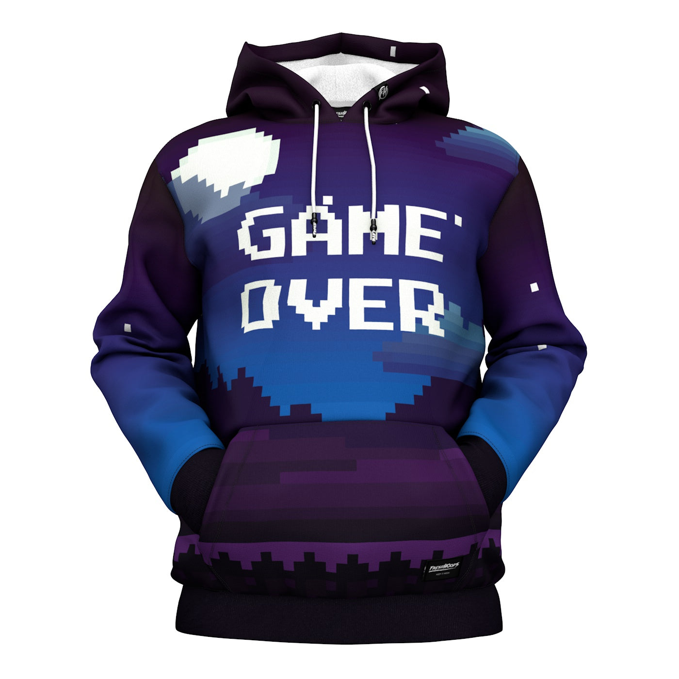 Pixel Game Over Hoodie