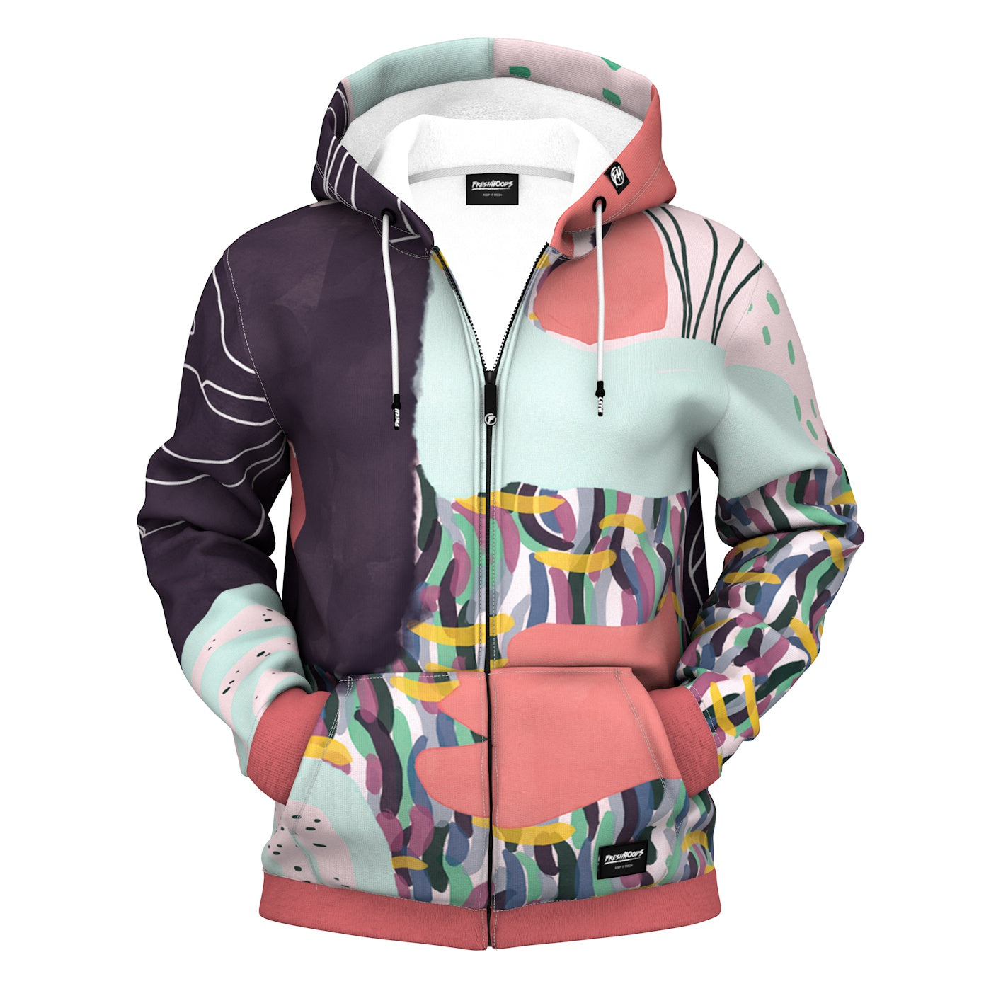 How Love Looks Zip Up Hoodie