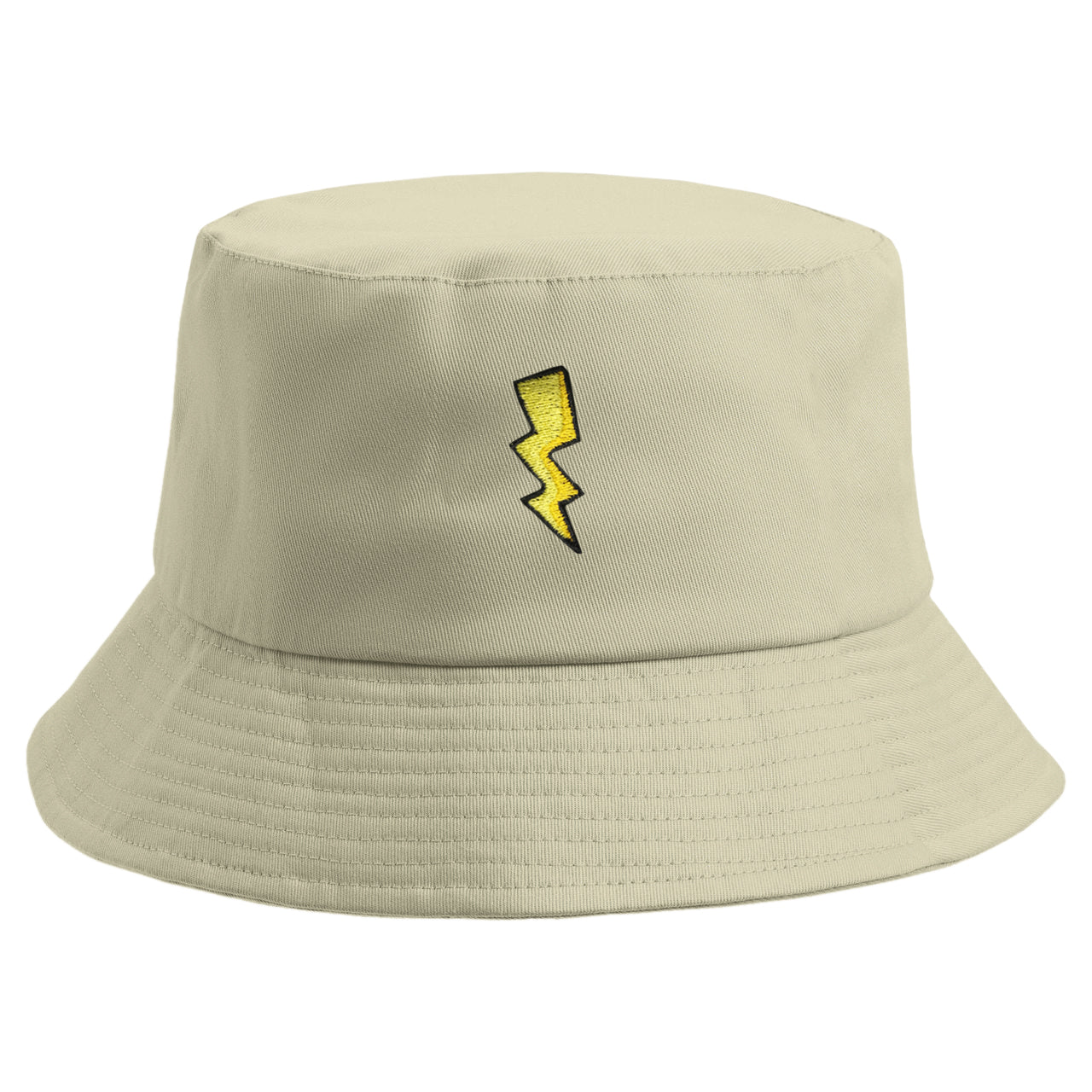 Embroidered Electric Thunder Bucket Hat