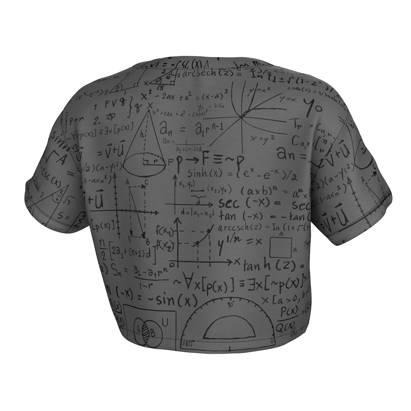 Math Crop Top