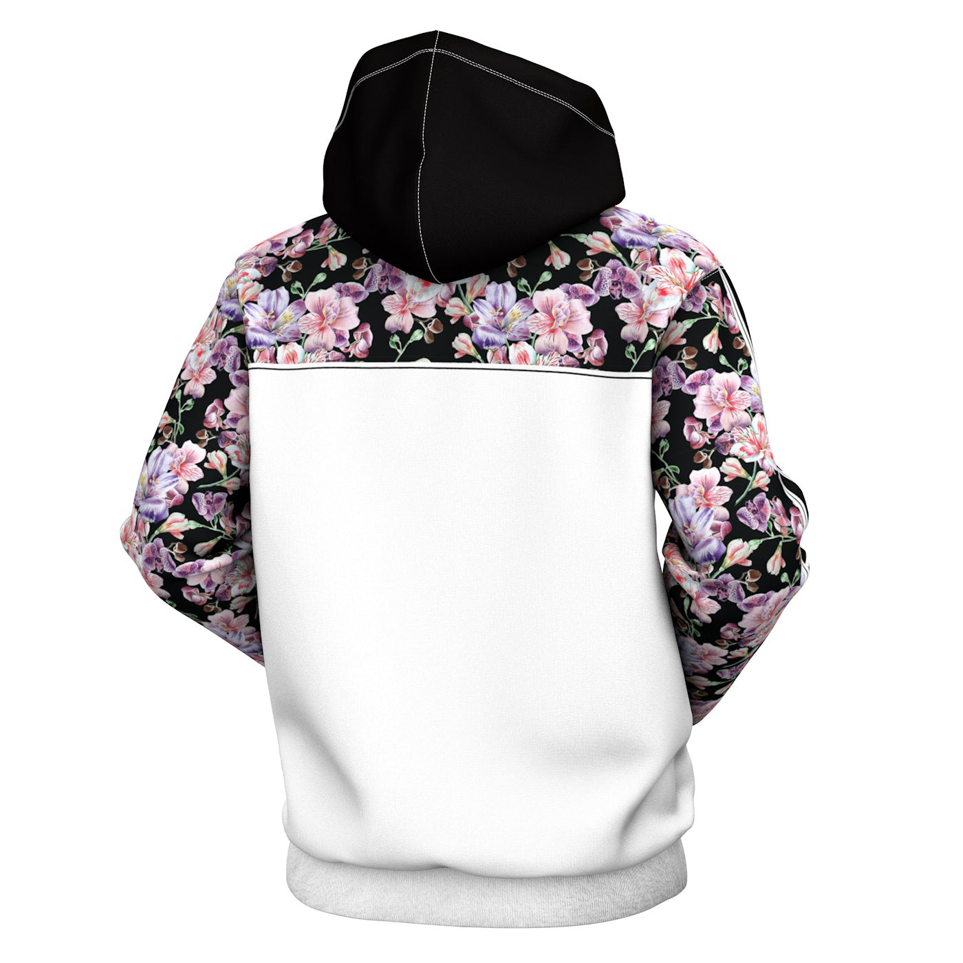 Midnight Pink Blossom Hoodie