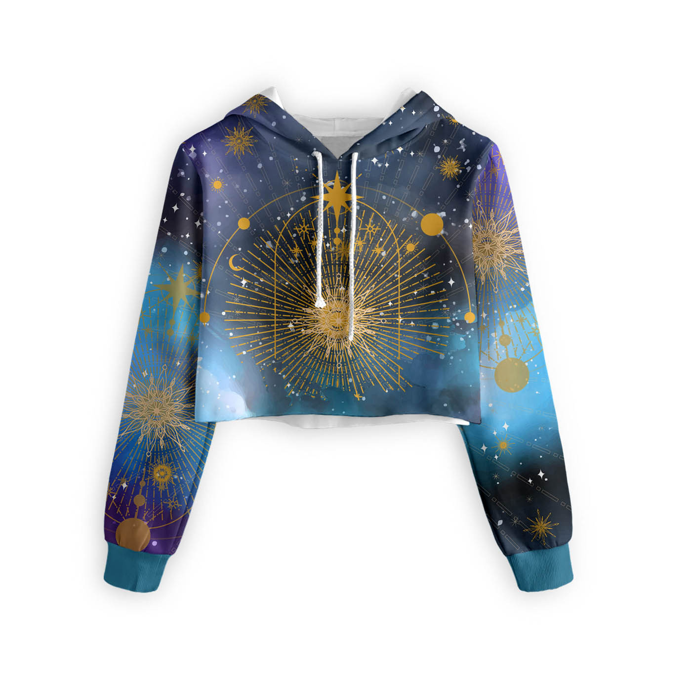 Morning Star Cropped Hoodie