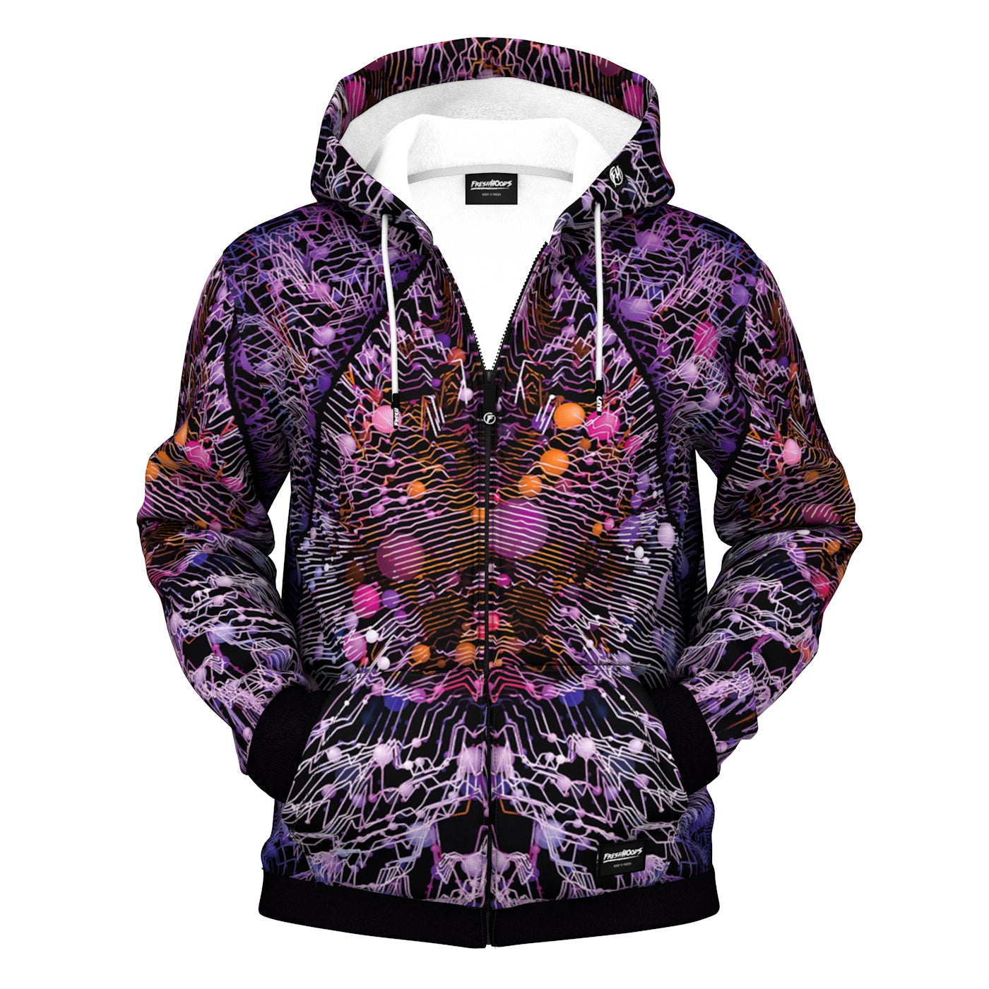 Mystical Crystal Zip Up Hoodie