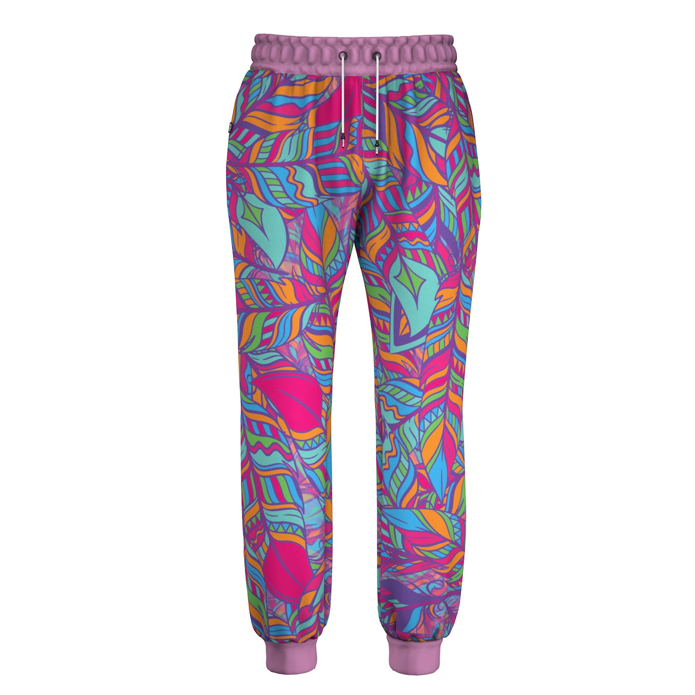 Neon Feathers Sweatpants