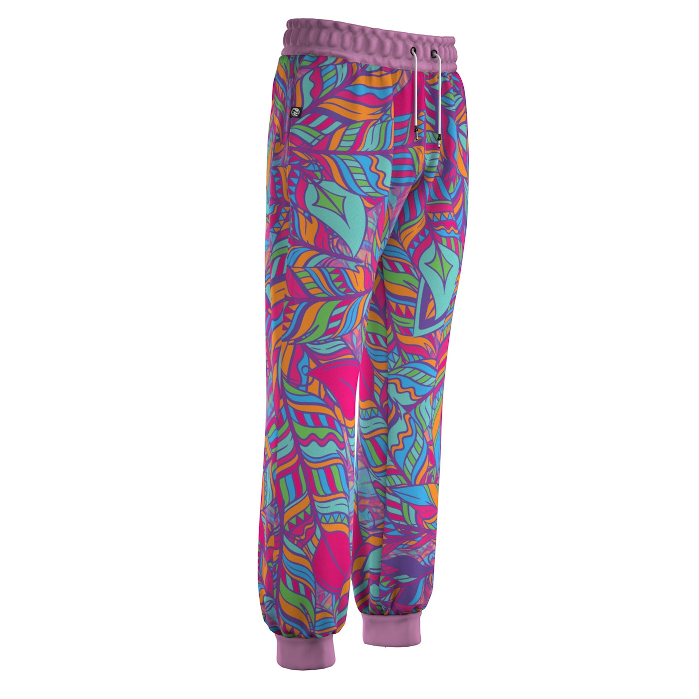 Neon Feathers Sweatpants