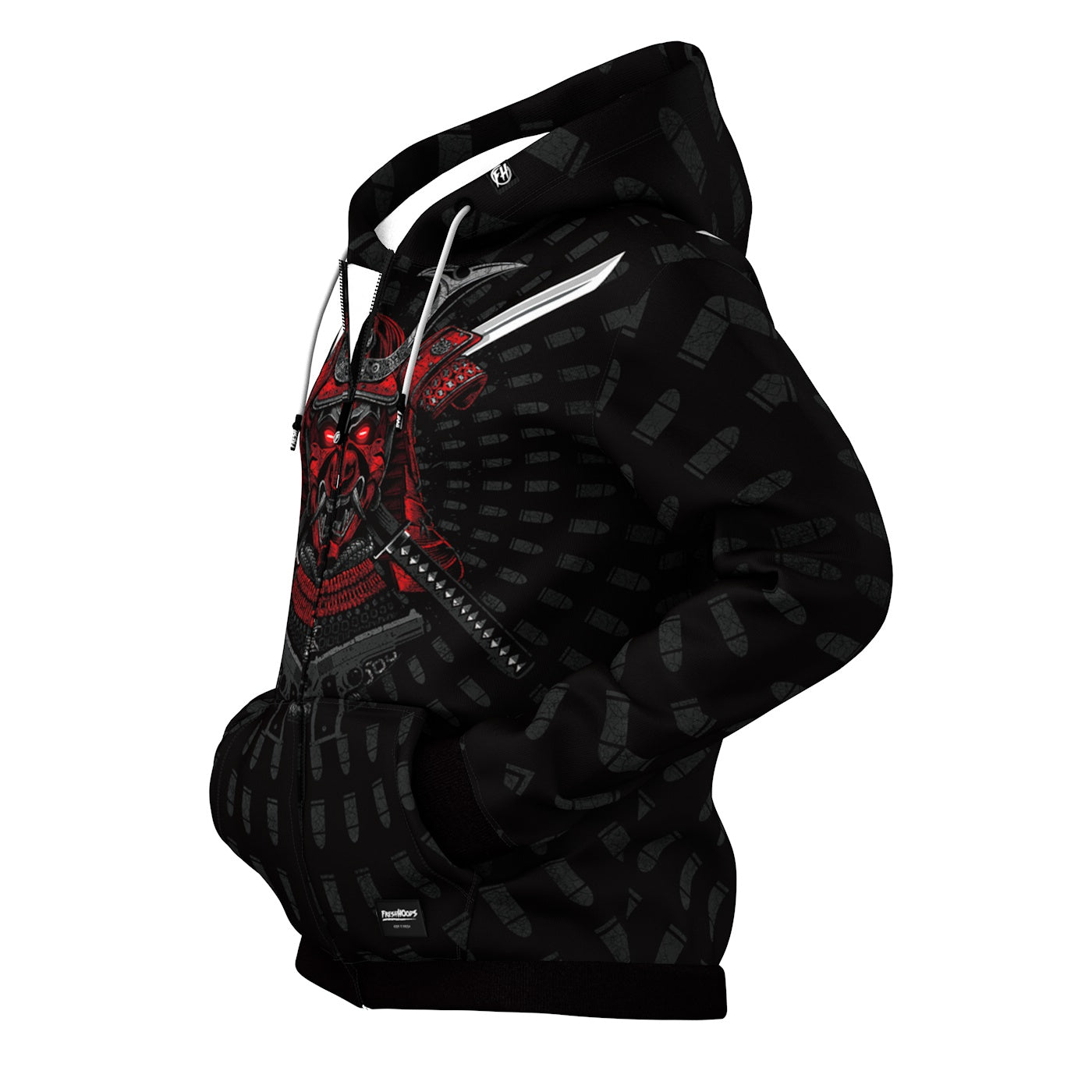 New Samurai Zip Up Hoodie