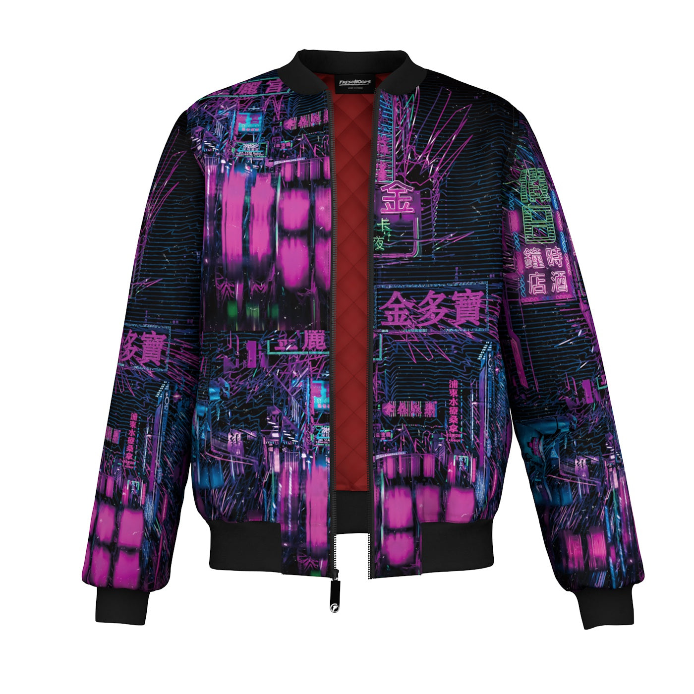 Night Mixer Bomber Jacket