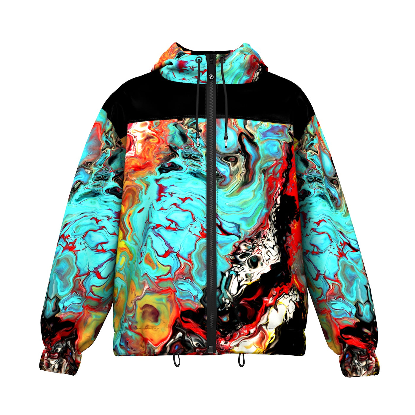 Oil Painting Windbreaker