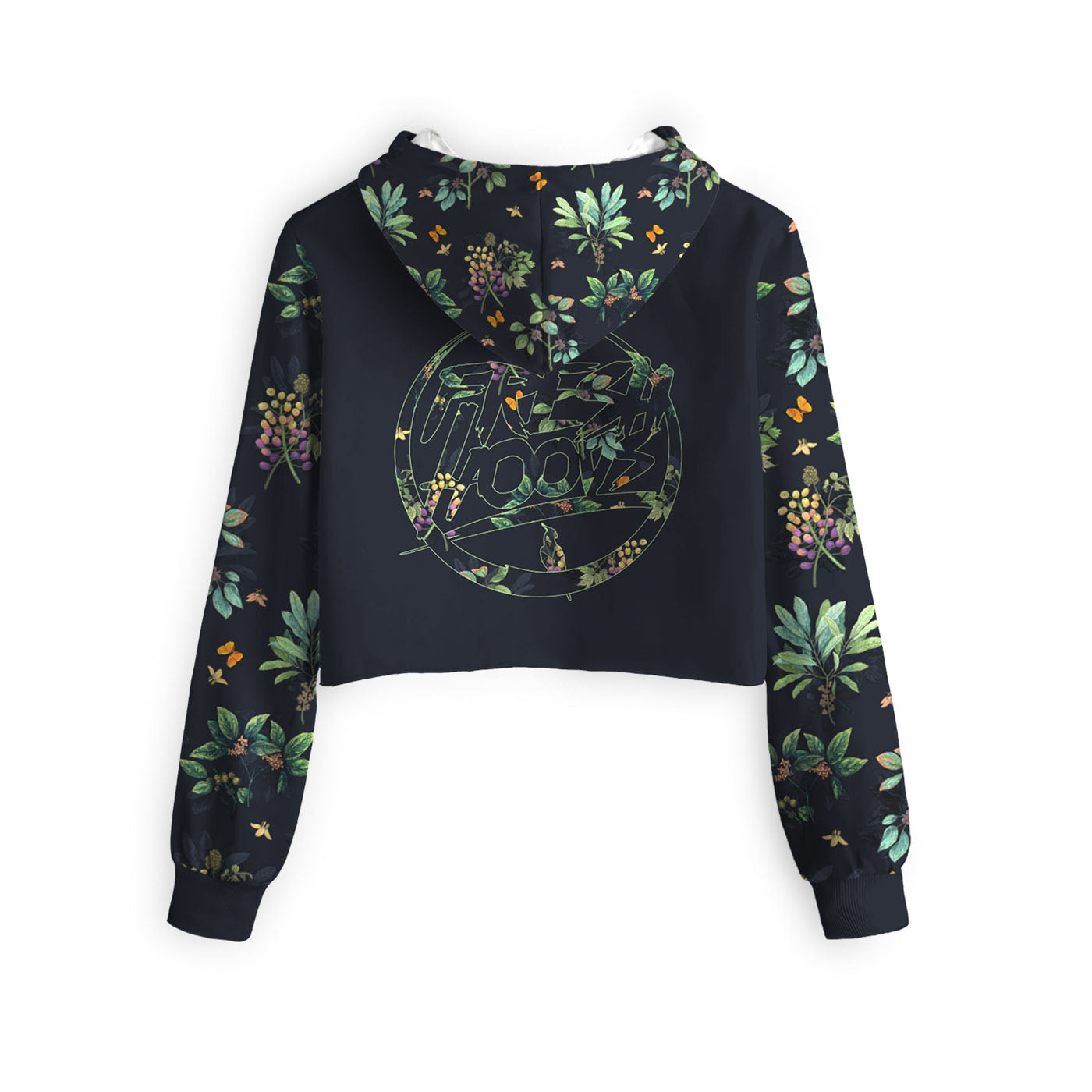 In Paradise Cropped Hoodie