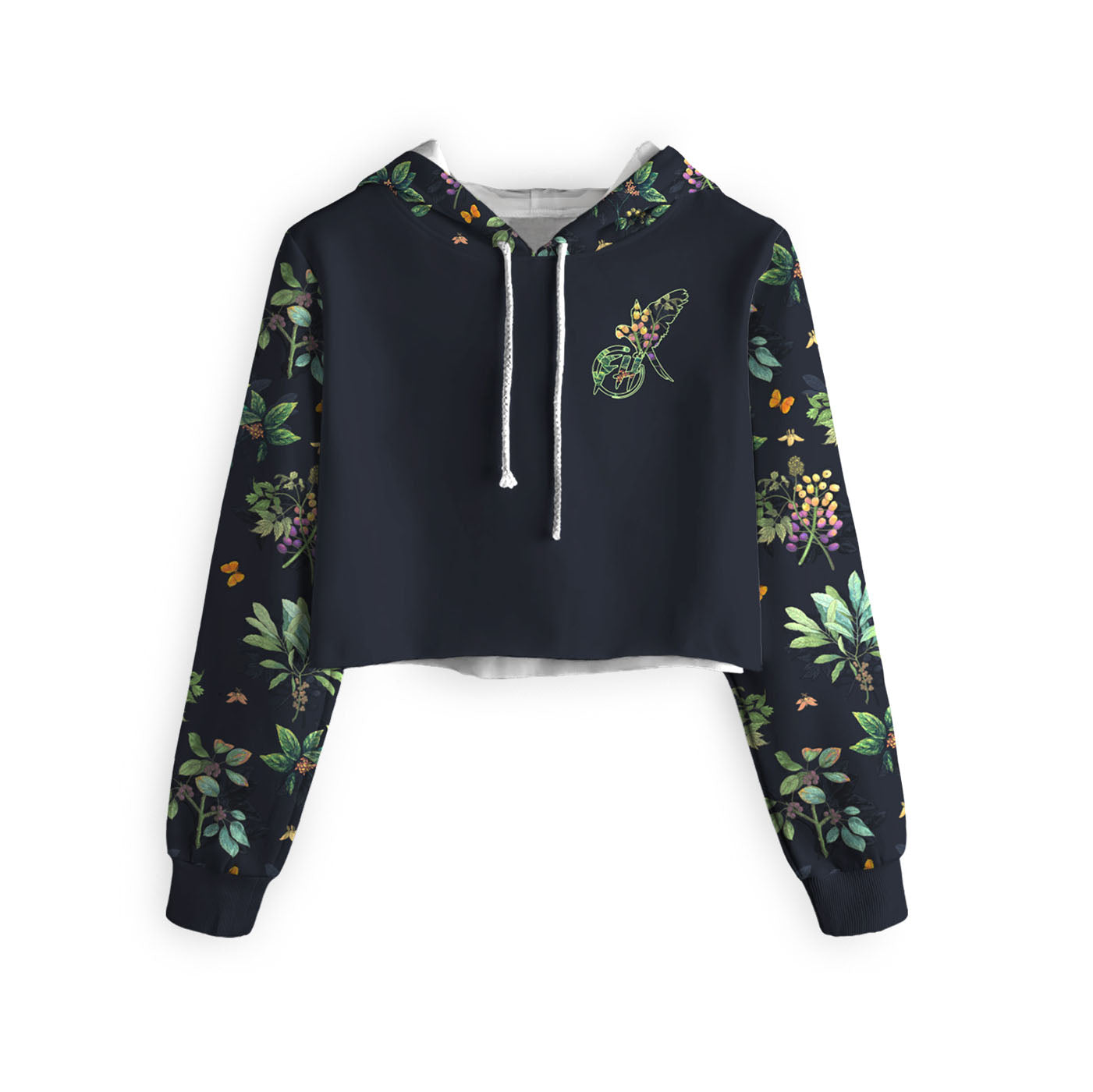 In Paradise Cropped Hoodie