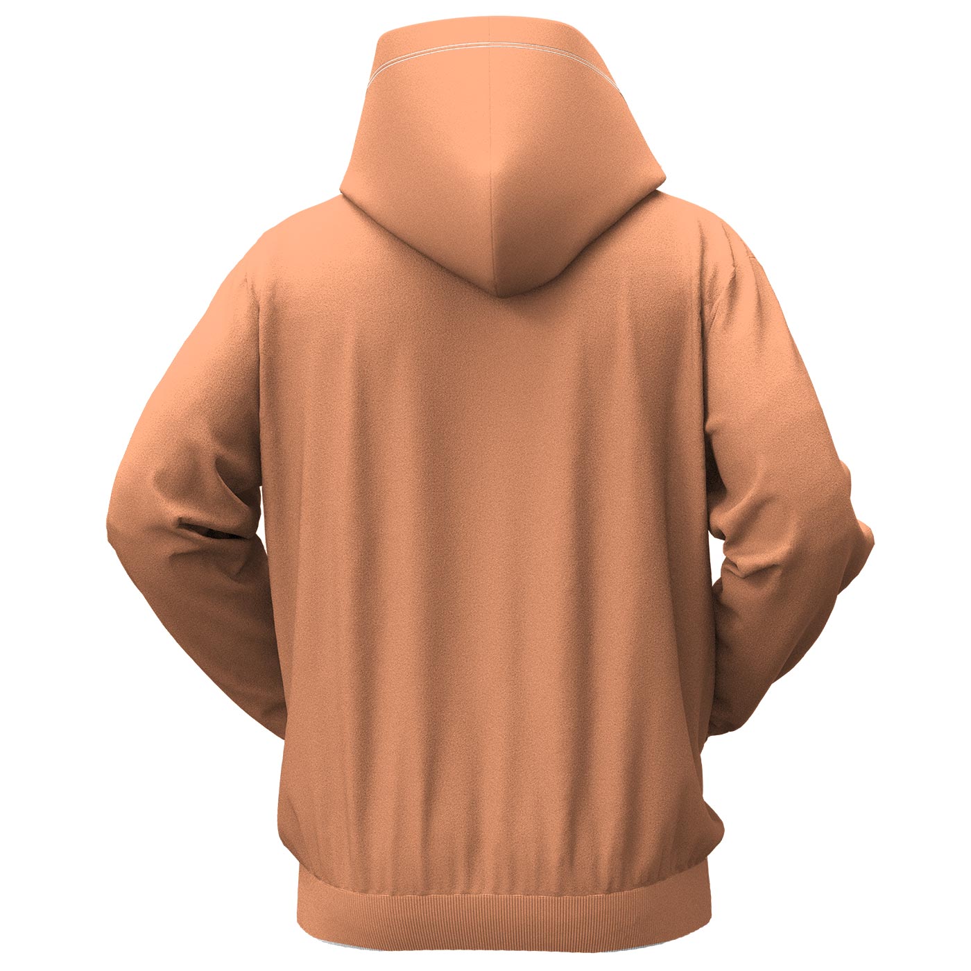 Peach Pink Hoodie