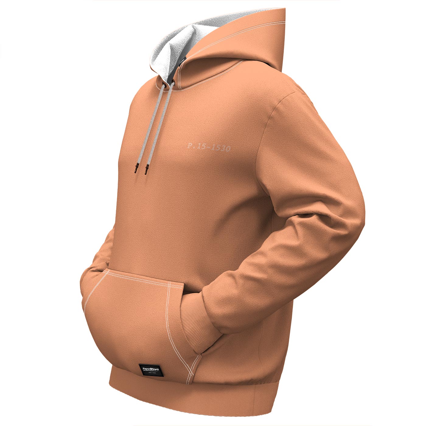 Peach Pink Hoodie