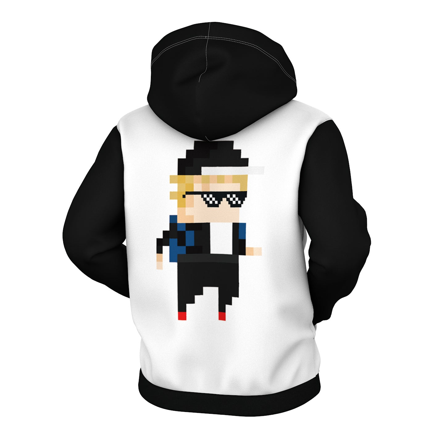 Pixelman Zip Up Hoodie