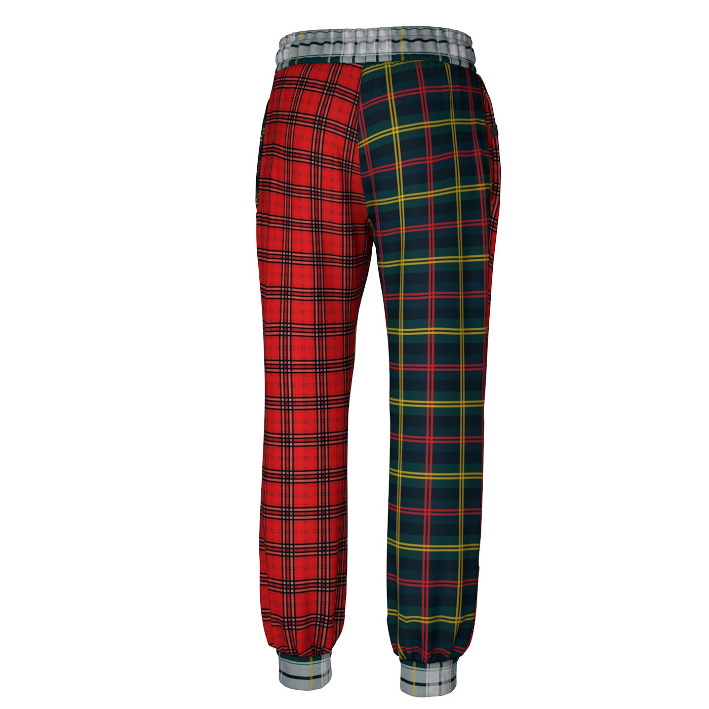 Plaid Combined Sweatpants