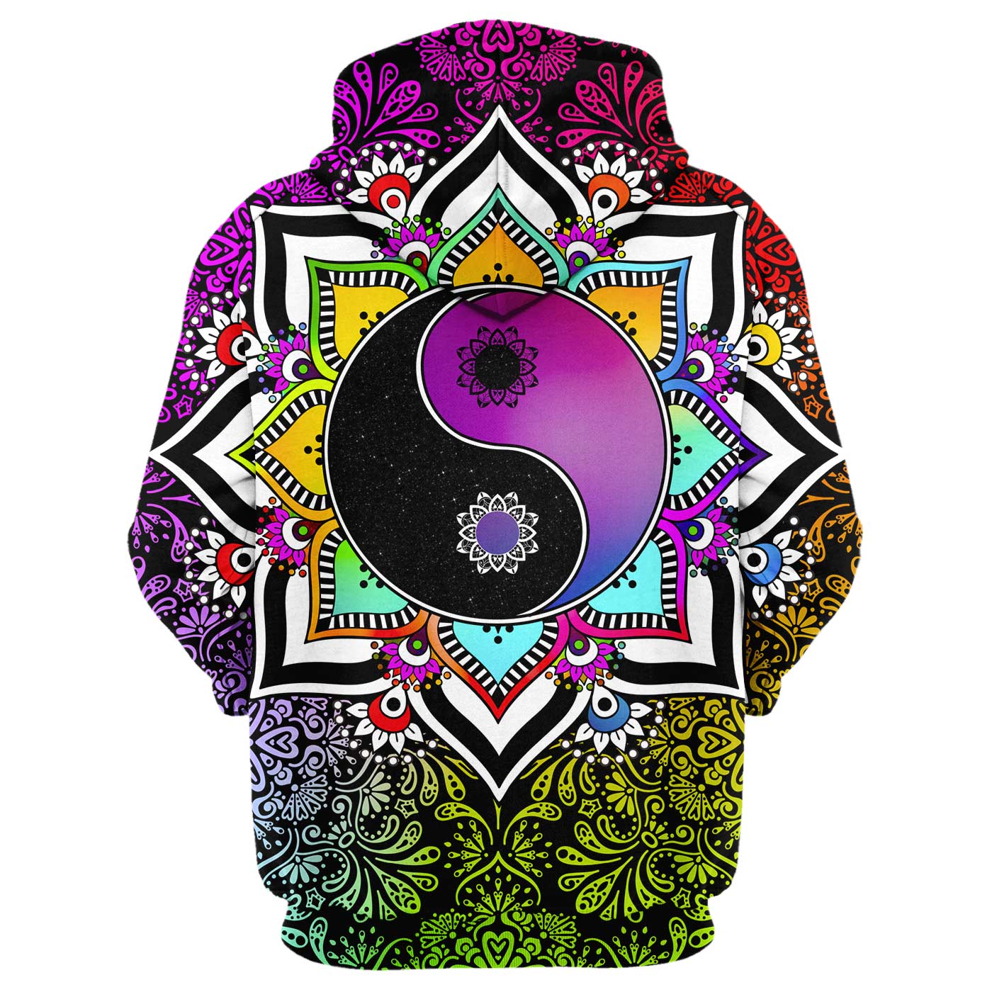 Purple Yin Yang Hoodie