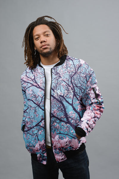 Cherry Blossom Bomber Jacket