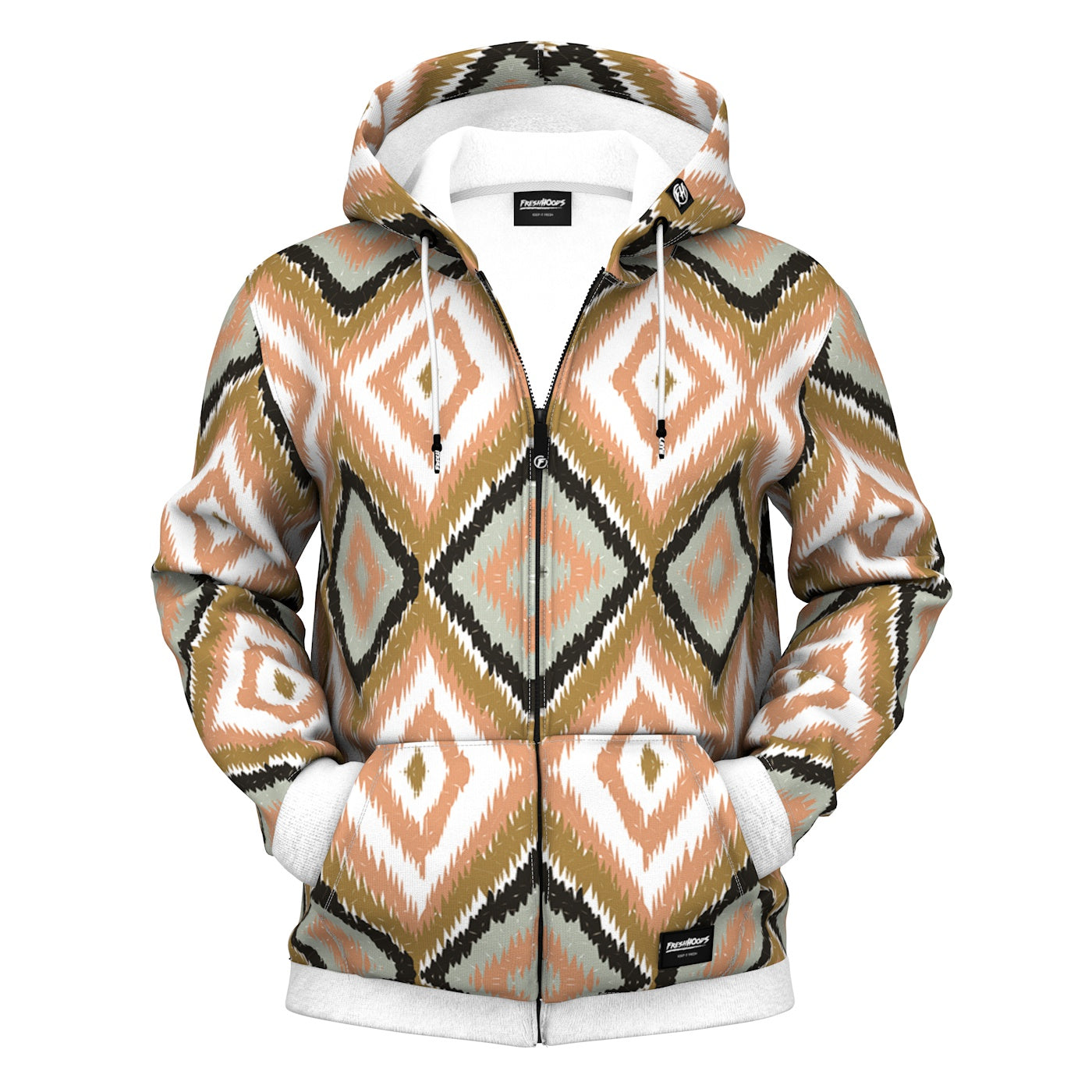 Shaman Zip Up Hoodie