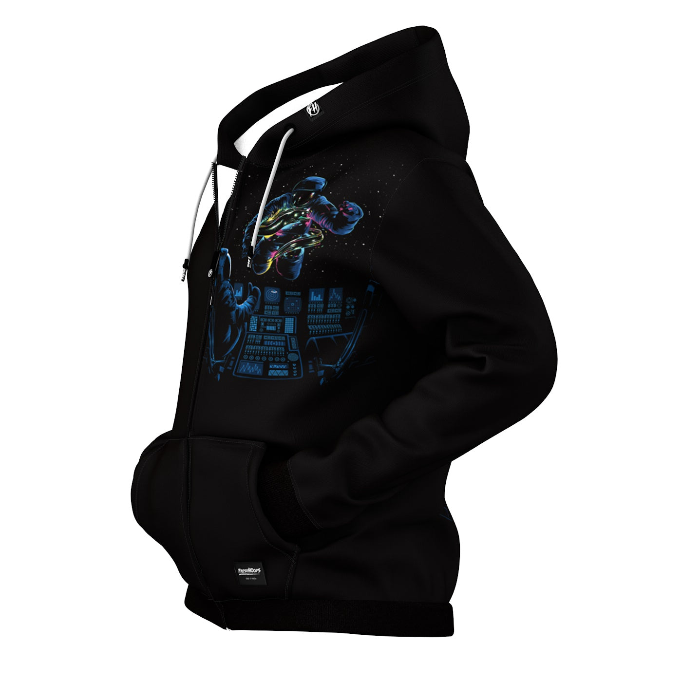 Spaceel Zip Up Hoodie