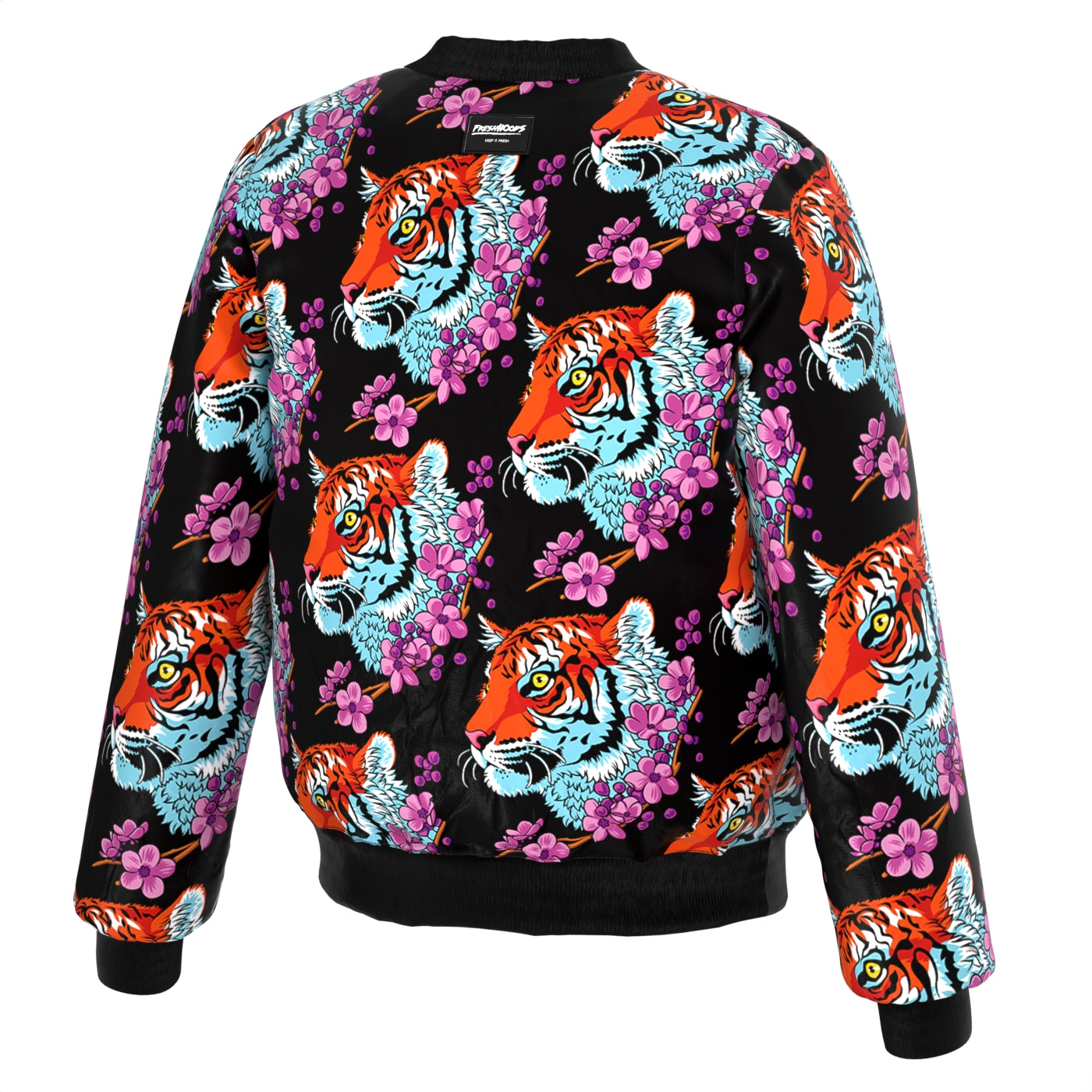 Tiger Sakura Bomber Jacket