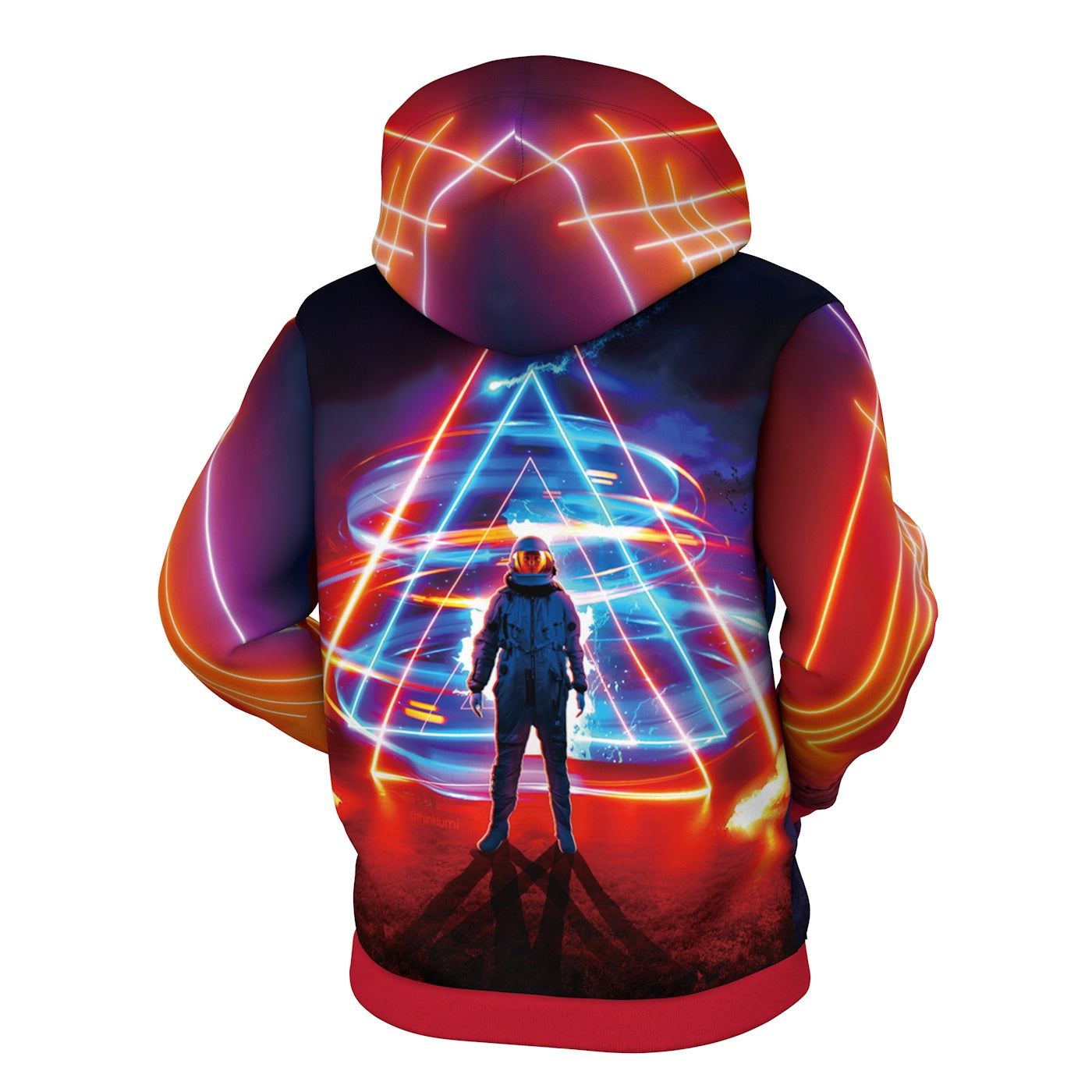 Triangle Portal Zip Up Hoodie