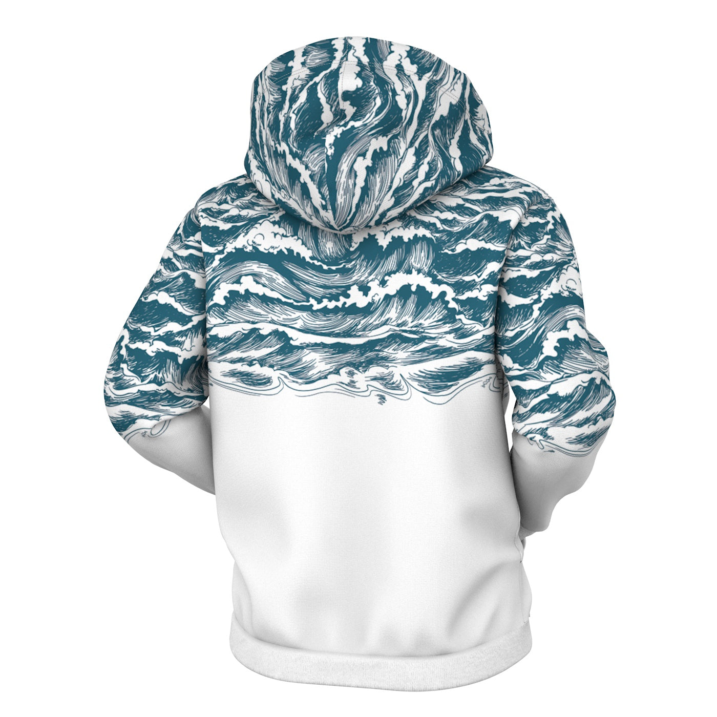 Waves Zip Up Hoodie