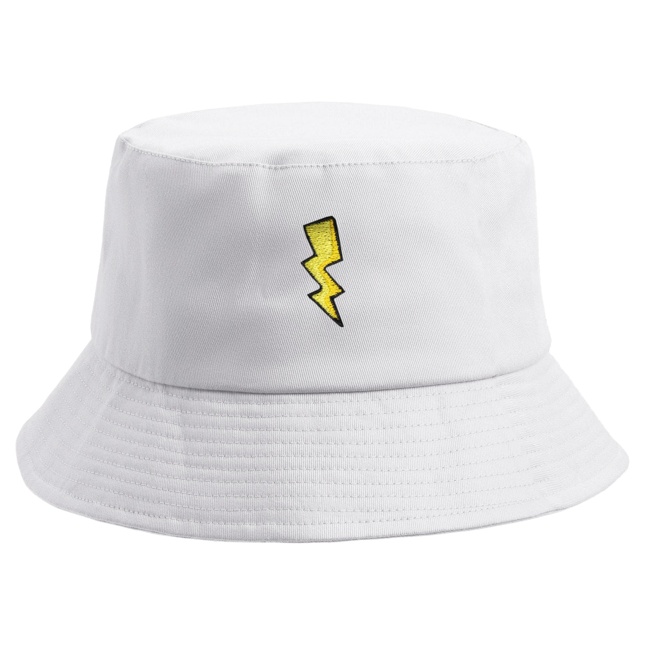 Embroidered Electric Thunder Bucket Hat