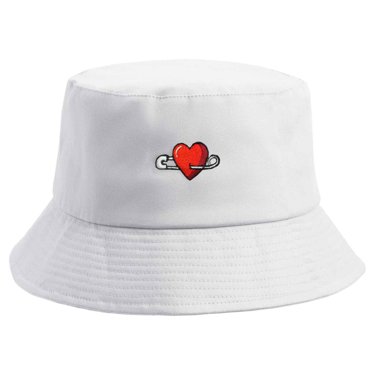 Embroidered My Heart Bucket Hat