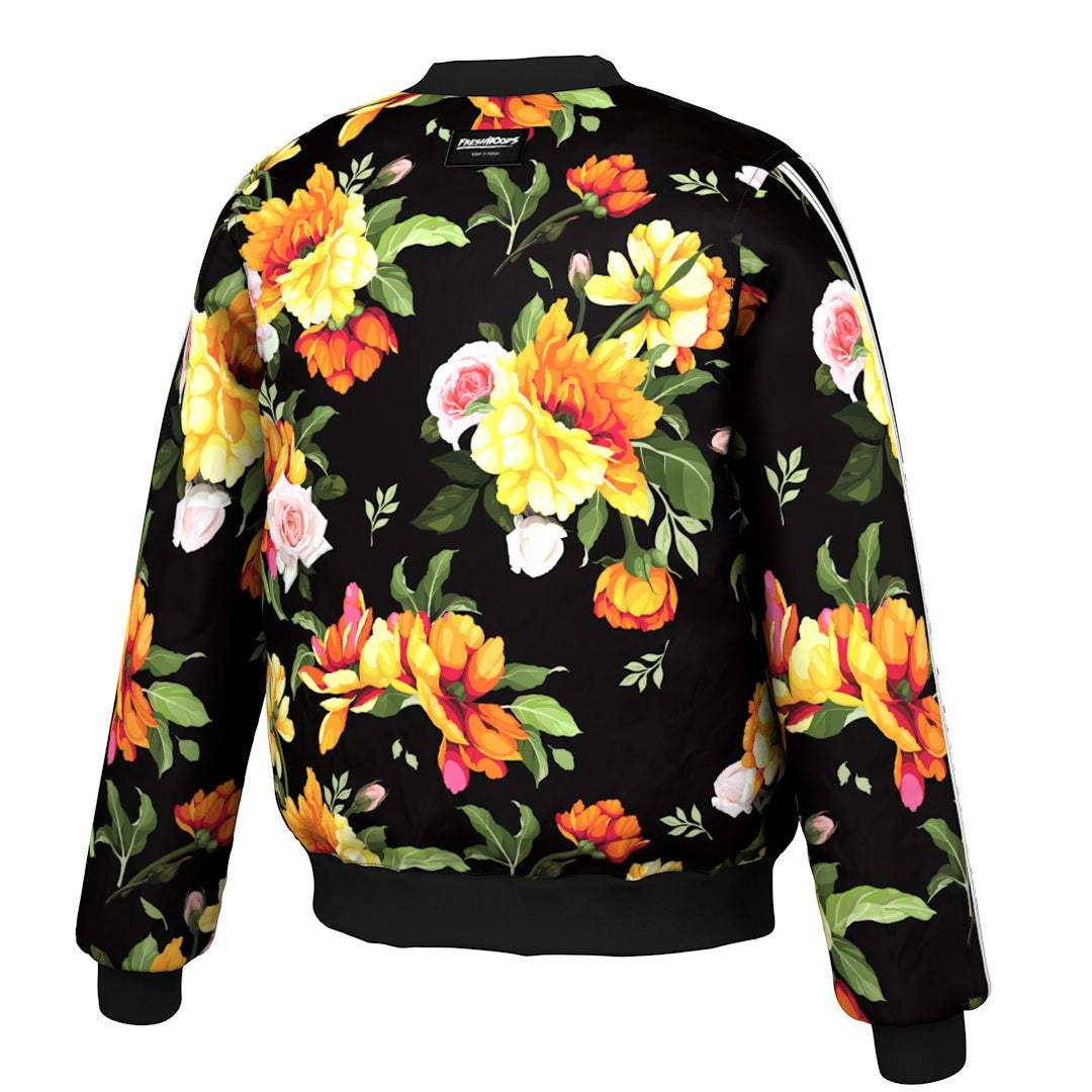 Venus Rose Blossom Bomber Jacket