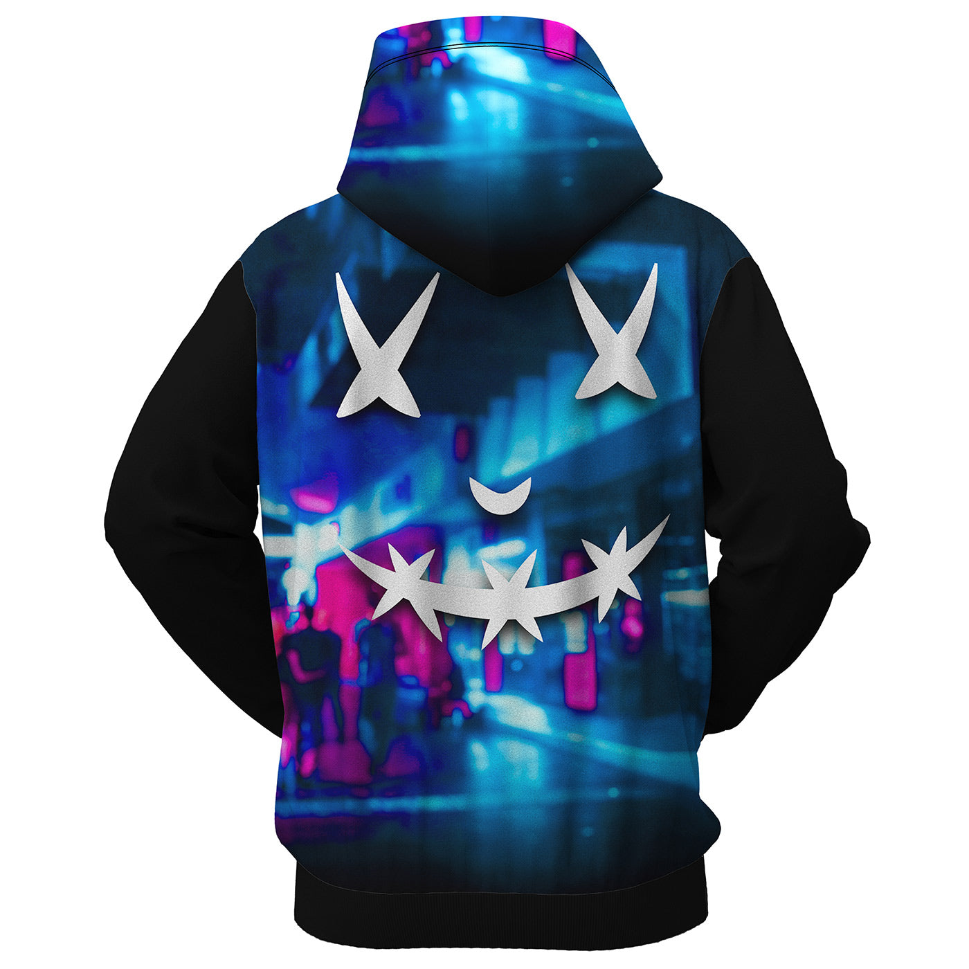 Neon Face Hoodie