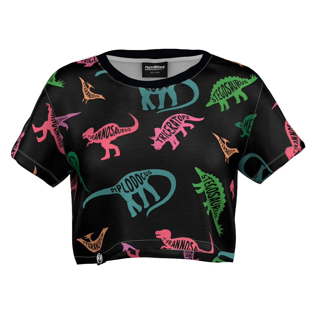 Dinosaurs Crop Top