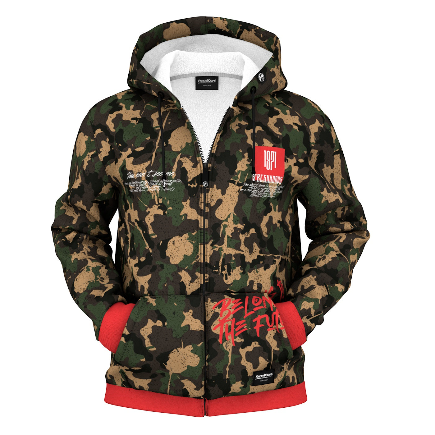 Fresh Nation Zip Up Hoodie