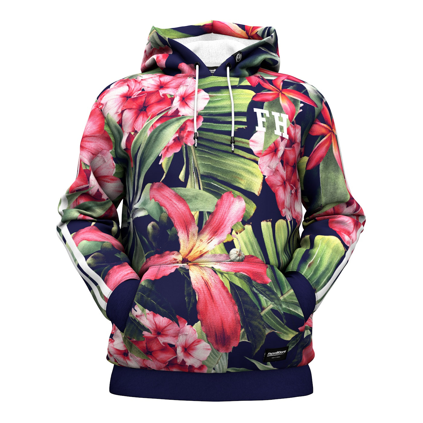 Exotic Floral Hoodie